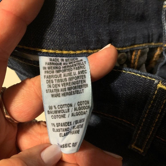 Lucky Brand Jeans By Gene Montesano Reg Straight Leg Classic Cotton Size 12/31 - Picture 10 of 13